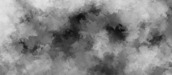 Abstract smoke on black and Fog background.  Isolated black background. fume overlay design and smoky effect for photos design. 