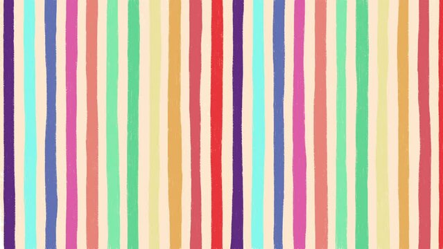 4K Looping pencil color texture line background. Scribble pencil color animated line background.
