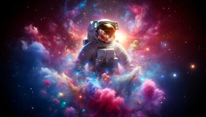 Obraz premium Astronaut in Space