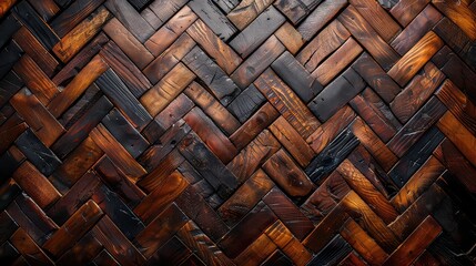 Wood texture background Floor surface made of natural wood planks