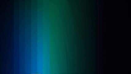 Obraz premium Cool Spectrum: Blue and Green Gradient on Black