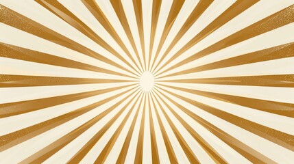Fototapeta premium 金色の集中線