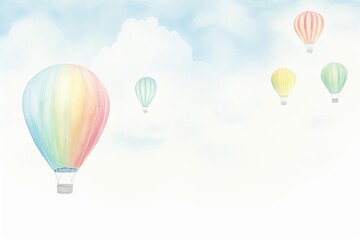 balloon festival, hot air balloons dotting the sky