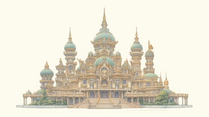 Fototapeta premium architecture encyclopedia, studying architectural styles and structures