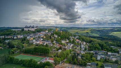 Fototapeta premium Augustusburg Sachsen Erzgebirge