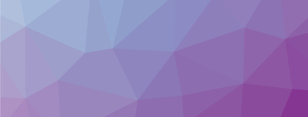 Obraz premium Gradient violet polygon pattern. Low poly design. Vector illustration 