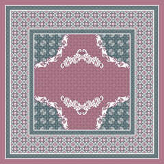 Obraz premium beautiful vintage carpet design 17