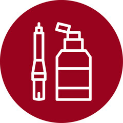 Calligraphy Ink Icon