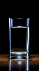 glass of water illustration