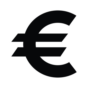 recommend clip art: Euro currency symbol silhouette payment icon 