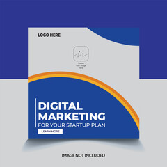 free digital marketing corporate social media instagram post template 2