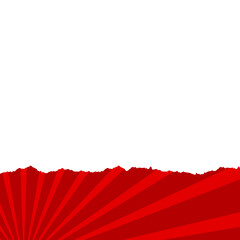 Abstract Comic Footer