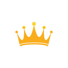 Crown Logo Template vector icon illustration design