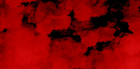 Abstract red watercolor background and red grunge texture design. red background for wallpaper, weeding card, and design.