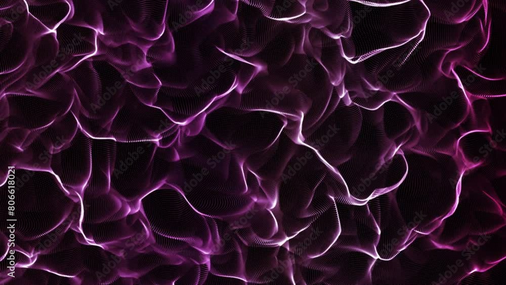 Poster abstract wave background. seamless cyclic motion of the videophone.