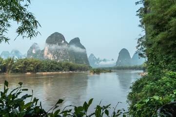 The beautiful nature of Guilin, China