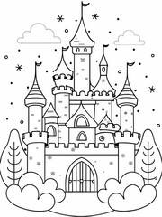 Enchanted fairy tale castles, Generative AI