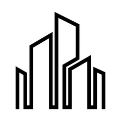 Building Vector Logo Design Template