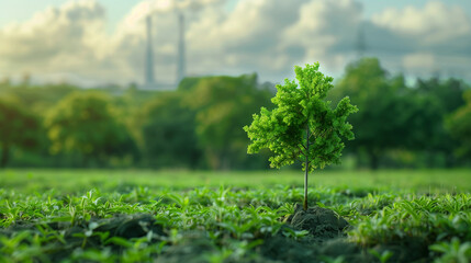 Technology of renewable resources to reduce pollution and carbon emissions is the future of environmental conservation.