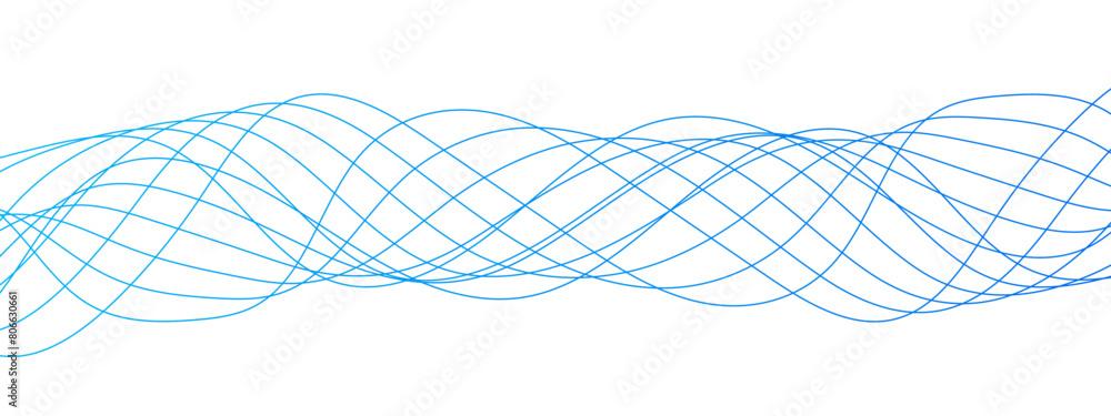 Poster abstract colorful glowing frequency sound wave technology curve lines background. geometric technolo
