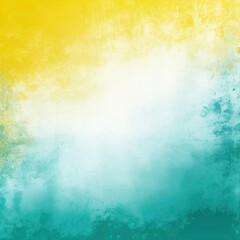 Cyan white yellow template empty space color gradient rough abstract background shine bright light and glow grainy noise grungy texture blank 