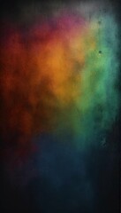 Old black background. grunge texture. dark wallpaper. blackboard, chalkboard, room wall., vibrant, Colorful gradient splash, hd, 4k, high-quality, highly detailed, photorealistic, RAW, high quality, d