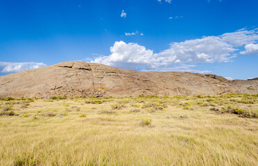 Independence Rock State Historic Site in southwestern Natrona County, Wyoming
