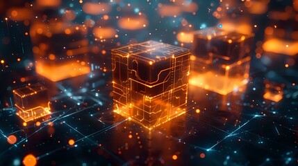 A Futuristic Visualization of Advanced Technological Systems