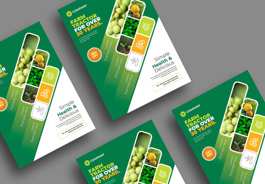 Agriculture Flyer Template