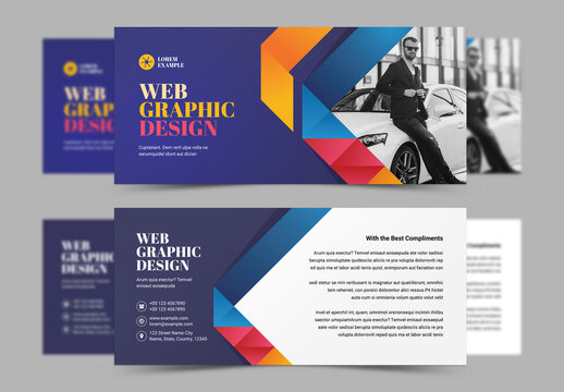 Creative Clean Business Compliment Card Template