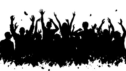 people in the crowd