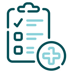 Fototapeta premium Medical Report icon