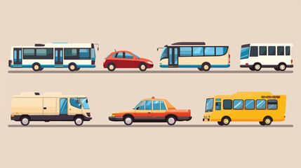Transport design over beige backgroundvector illustration