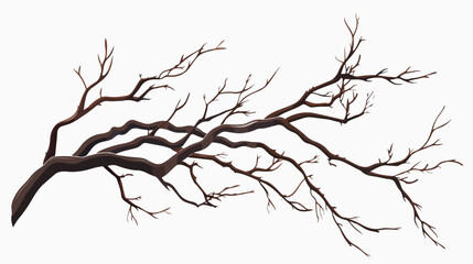 Tree branch icon image Vector illustration. Vector style