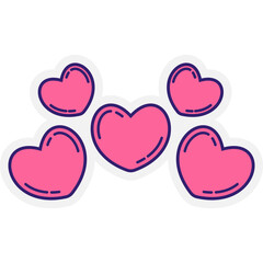 Love Doodle Sticker