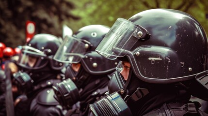 Formation of Helmets: The Vigilant Kitan Police Brigade