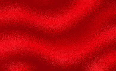 Vector red foil texture background. Abstract gradient bright and shiny light reflection rough texture surface. Vector illustration for background, backdrop, web, wallpaper, print and design artwork.