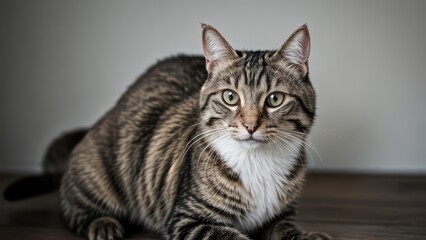 Obraz premium portrait of a cute cat animal