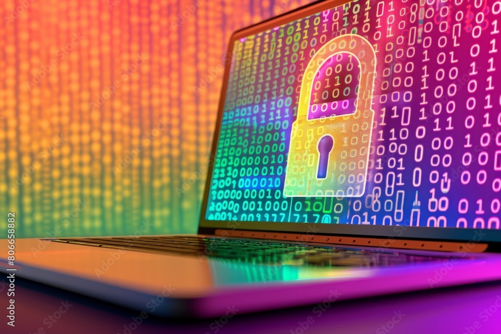 Aufkleber safeguard urban device security with secure cloud software, locking digital access in app security e