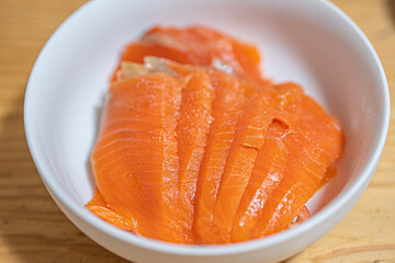 美味しそうなサーモン