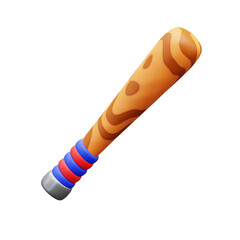 3d illustration Softball Bat