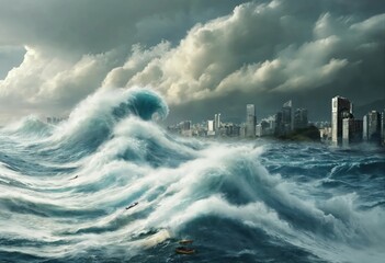 A terrible enemy is approaching: the garden is under siege by a tsunami