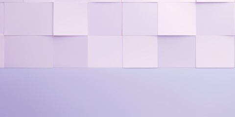 Lavender color square pattern on banner with shadow abstract lavender geometric background with copy space modern minimal concept empty 