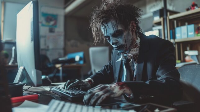 A Zombie at the Computer