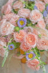 Bouquet of rose decoration