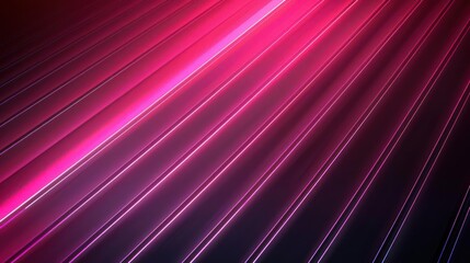 Abstract Pink Lights on a Dark Background