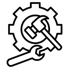 Productivity Tools  Icon Element For Design