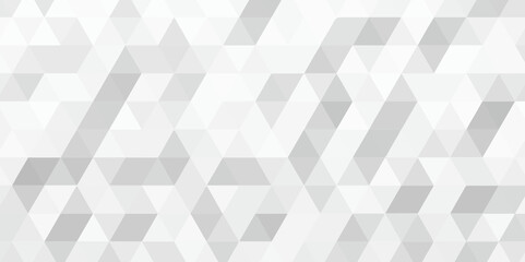 White vector digital technology polygon pattern background .Abstract modern geometric low poly pattern .white polygon mosaic technology background design .