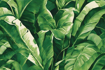 lush green plant with leaves that are green and white