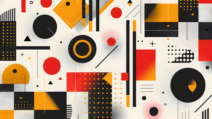 Abstract Brutalism: Exploring Color, Shapes, and Abstraction with Harmonies